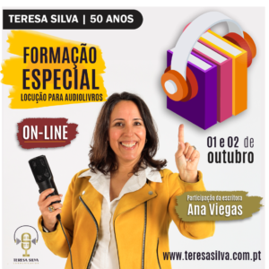 CURSO ESPECIAL DE LOCUÇÃO PARA AUDIOLIVROS | ON-LINE